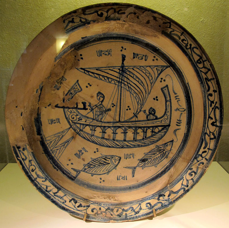 bacini ceramici - veliero